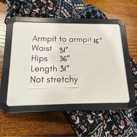 LOFT floral loose fit Sheath Dress with Bishop Sleeves size 0 P - Picture 7 of 11